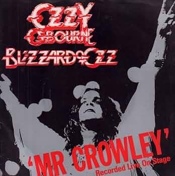 オジーオズボーン　Mr. Crowley ピクチャーLPレコード 超希少盤 オジーオズボーン Mr. Crowley ピクチャーLPレコード 超希少盤